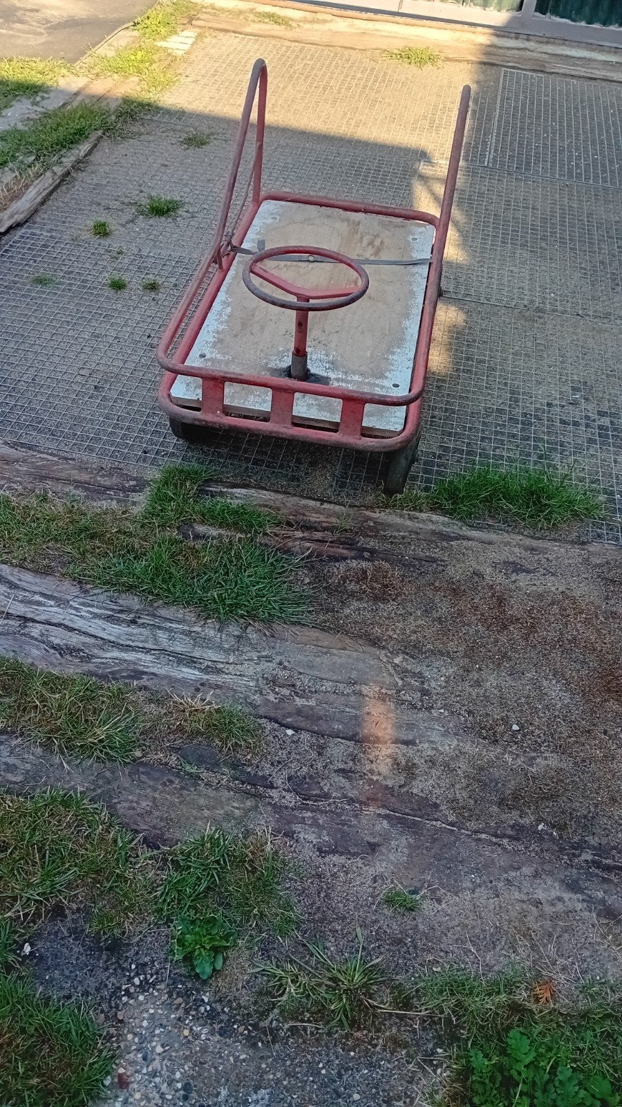 duuw kar op vier wielen, 100 liter of meer, Ophalen, Transportkar