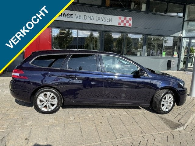 Peugeot 308 SW Verkocht ! 1.2 PT ACTIVE (bj 2016), Verwarmde buitenspiegels, Stof, Gebruikt, Euro 6