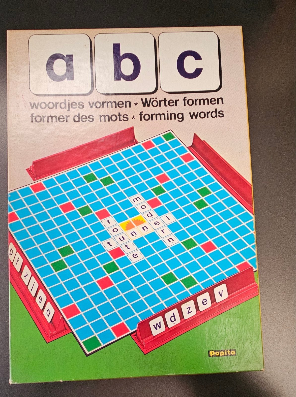 ABC Woordjes Vormen Bordspel - Papita, Ophalen