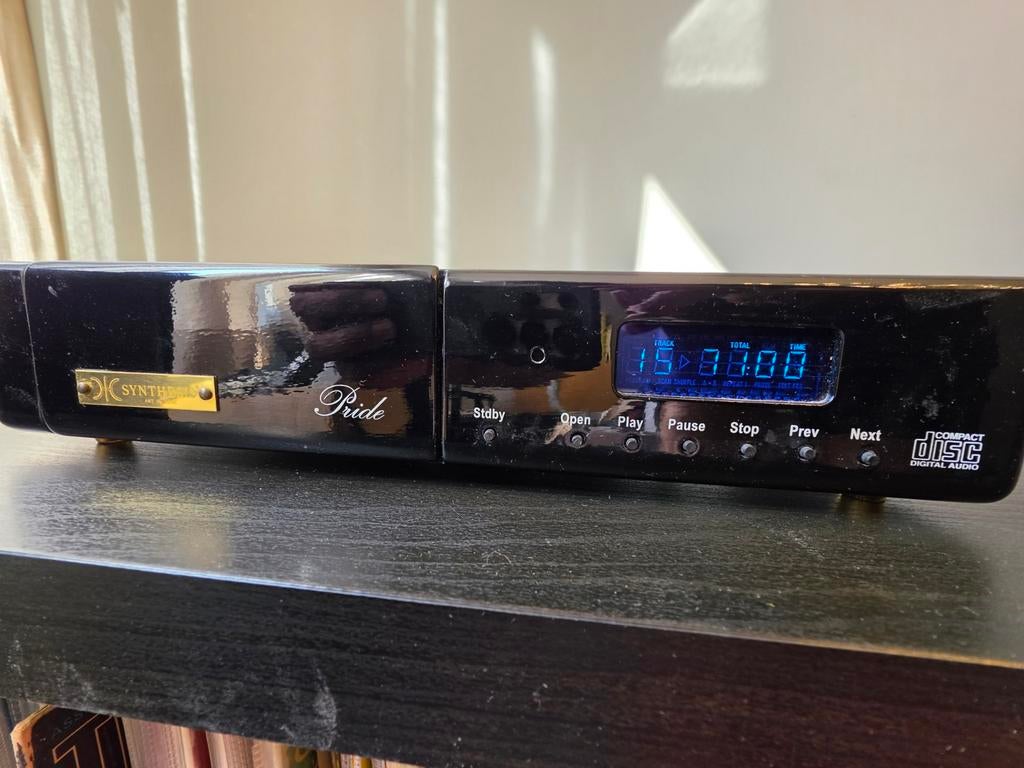 Synthesis Pride CD Speler - High-End Audio, Ophalen of Verzenden, Zo goed als nieuw, Overige merken