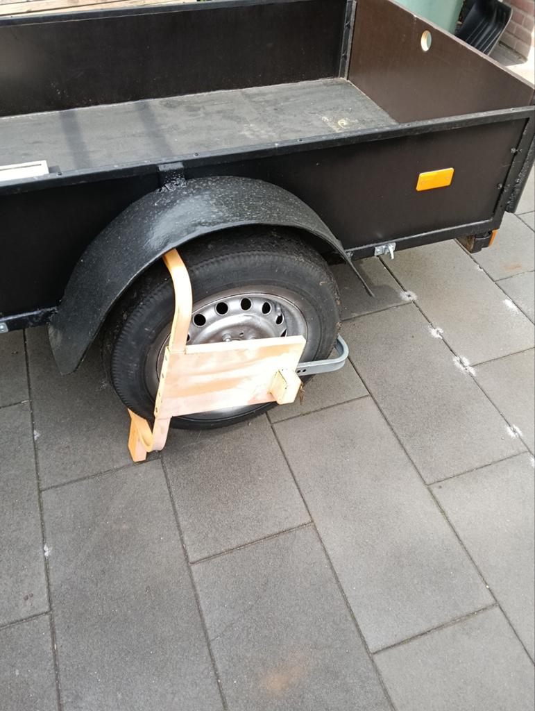 Wielklem oude koppeling, Auto diversen, Aanhangwagen-onderdelen, Ophalen