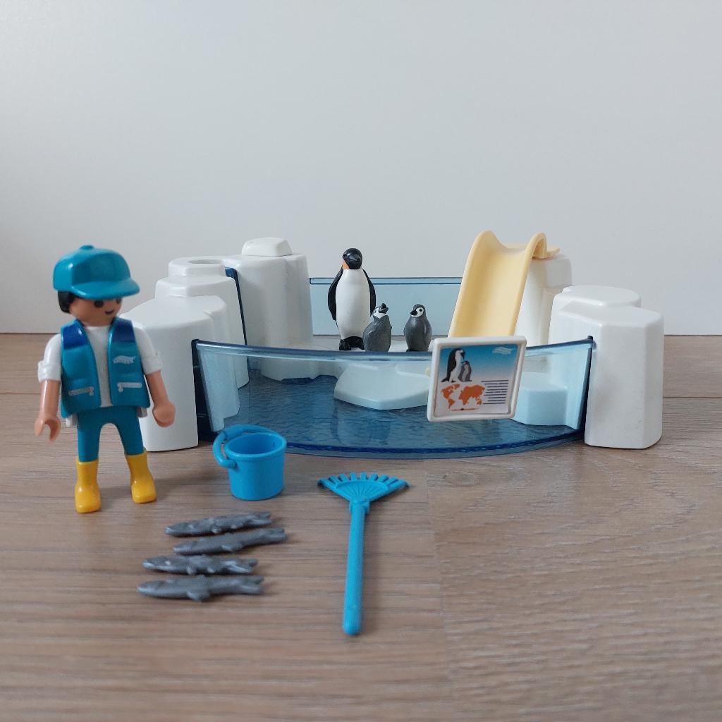 Playmobil - Pinguinverblijf (9062), Ophalen of Verzenden, Gebruikt, Los playmobil