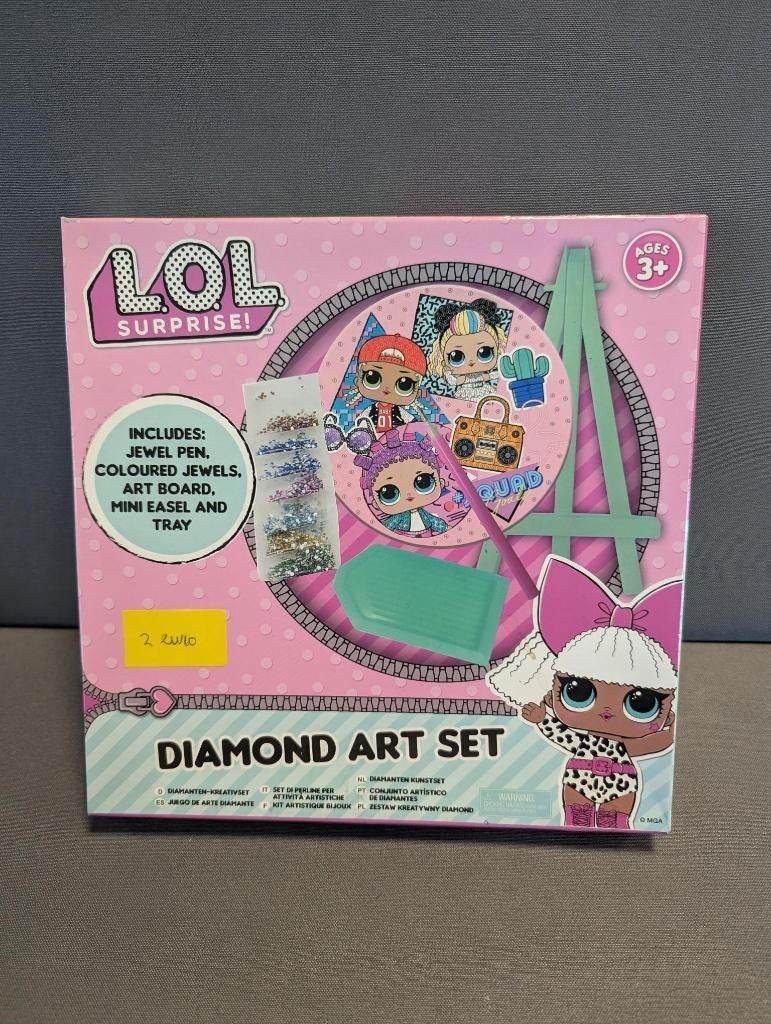 L.O.L Surpise diamond art set, Ophalen of Verzenden, Nieuw, Knutselen