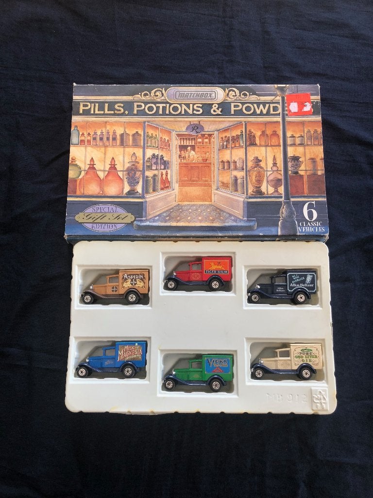 Geschenk doos Matchbox, Overige merken, 1:50 of kleiner, Auto, Nieuw