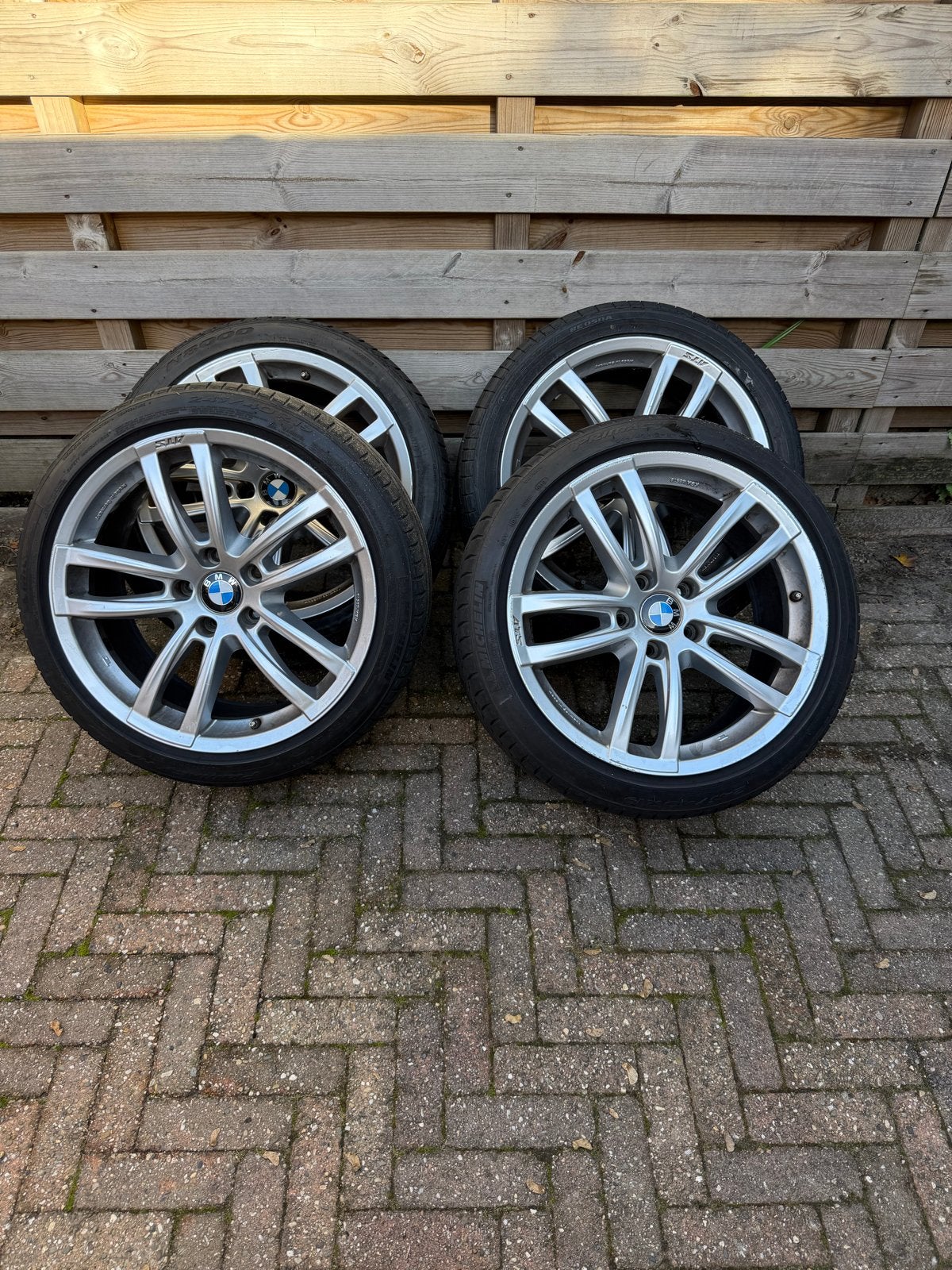 19 inch ATS breedset 5x120 voor diverse BMW's, Gebruikt, Banden en Velgen, Personenwagen, Zomerbanden