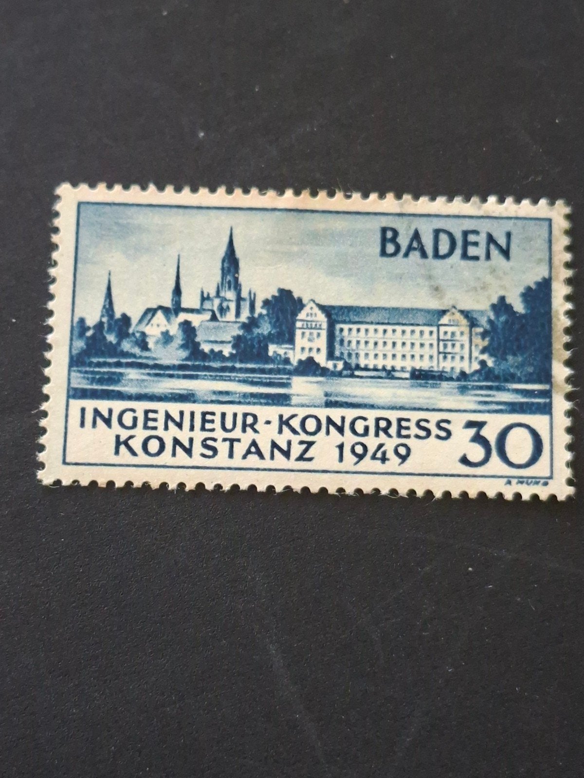 Duitsland Fr. Zone Baden Mi 46  #1, Verzenden, Overige periodes, Gestempeld