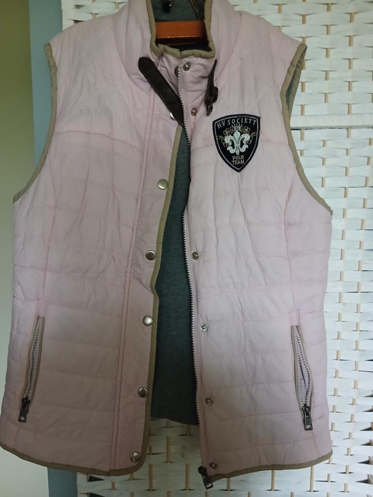 HV Polo lichtroze bodywarmer maat M, Maat 38/40 (M), Ophalen of Verzenden, HV Polo, Roze