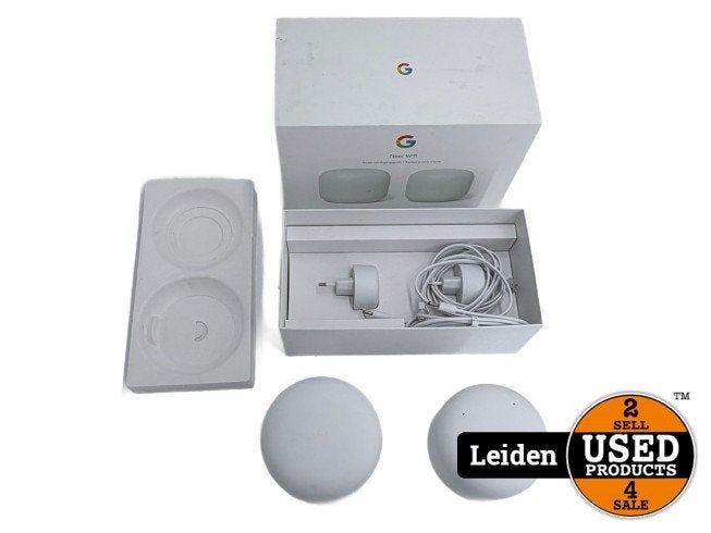 Google Nest Wifi Mesh WiFi Systeem | Router + Wifi Punt |, Google, Zo goed als nieuw, Press@google.com, 1600 Amphitheatre Parkway
Mountain View, CA 94043
USA