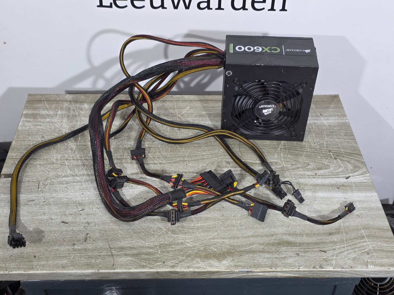 Corsair 600w max voeding psu power supply cx600 cmpsu-600cx, Gebruikt, ., Ophalen of Verzenden, .
