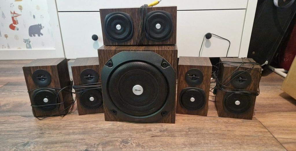 Trust 5.1 Home Cinema Systeem - Biden Editie, Ophalen of Verzenden