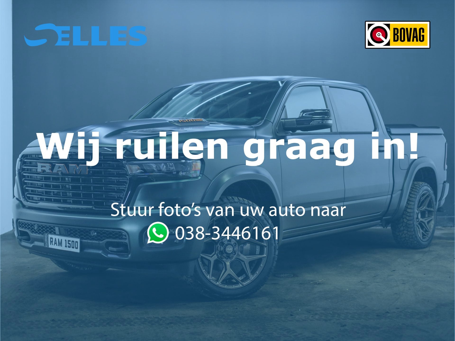 Dodge Ram 1500 2025 3.0L HURRICANE LARAMIE Night Premium | B, Auto's, Dodge, Automaat, 2993 cc, Zwart, Bedrijf
