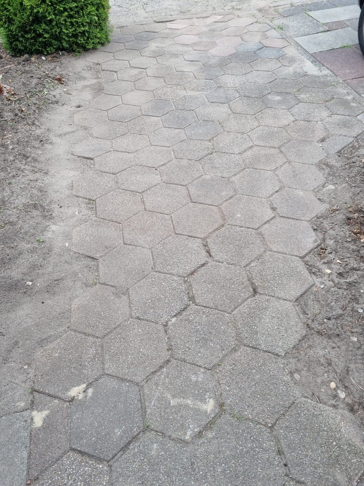 Tegels 7m2 gratis afhalen, Ophalen, Gebruikt, Beton, Klinkers