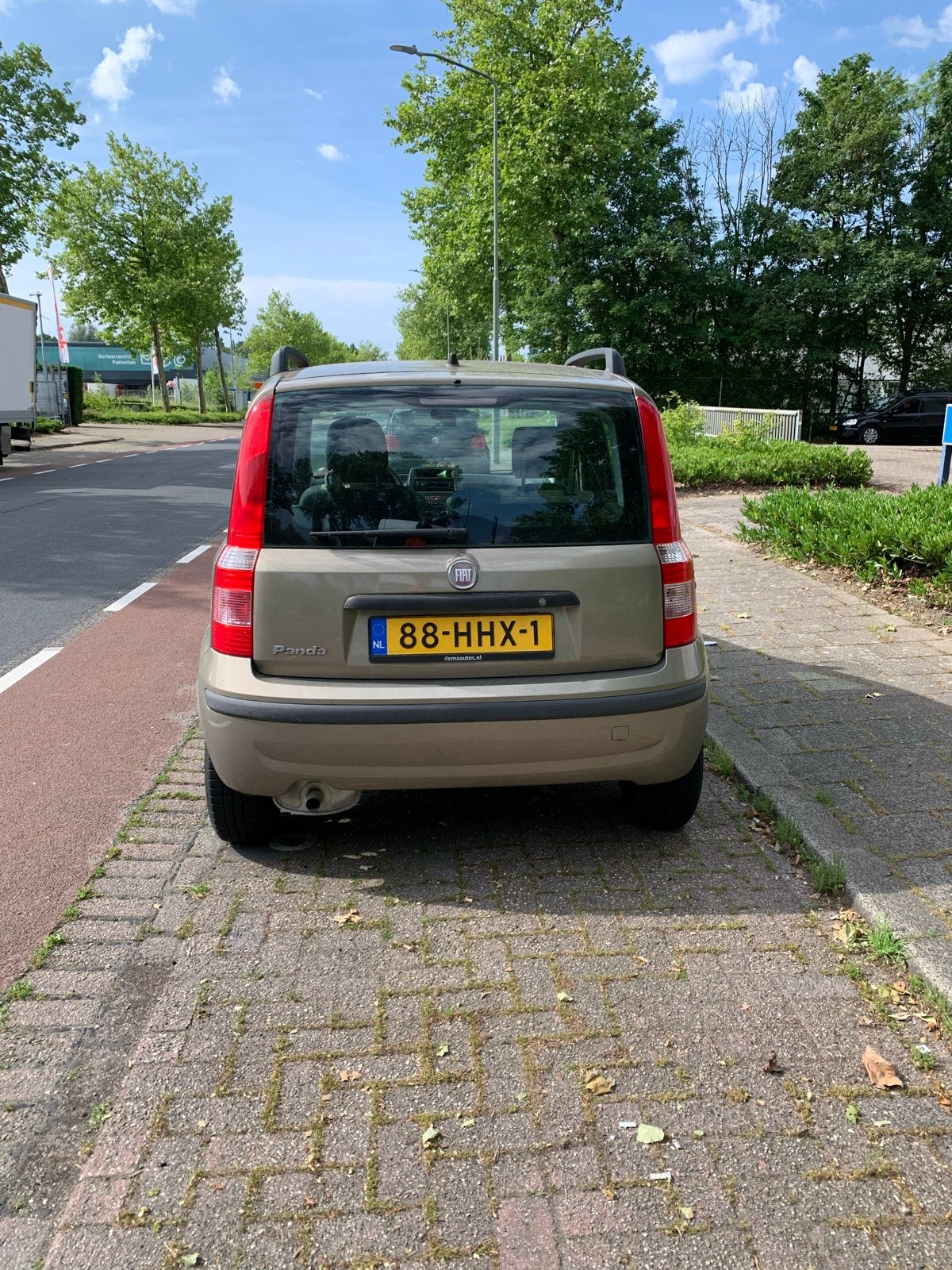 Fiat Panda 1.2 44KW 60PK 2008 Beige, Ophalen of Verzenden