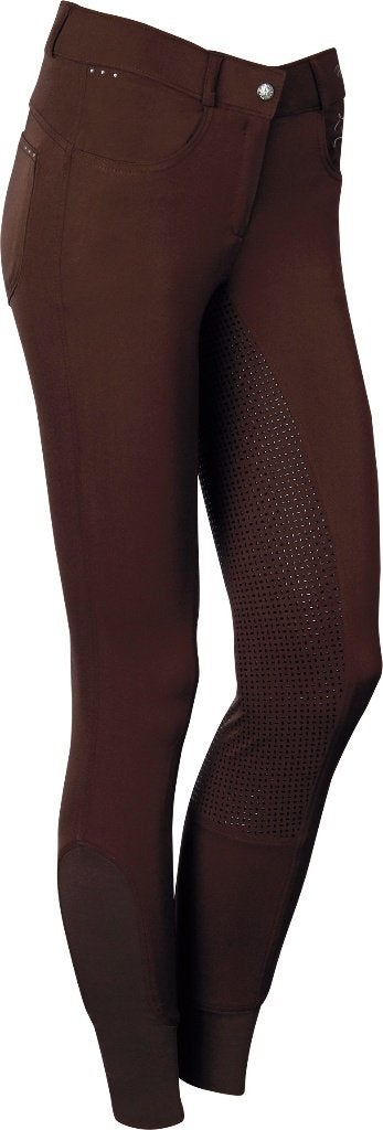 Harry's Horse Rijbroek Santorini Full Grip, maat 40, Dressuur, Nieuw, Bruin, Dames