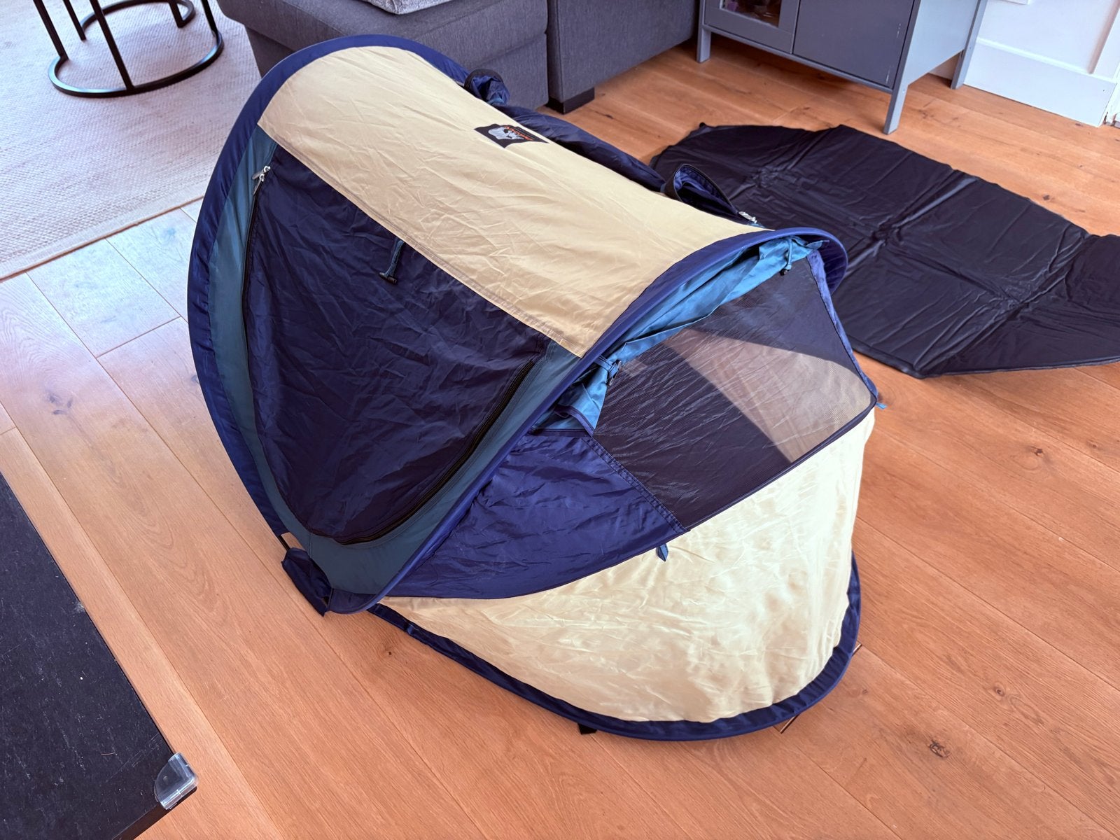 Deryan Peuter Luxe Reisbedje/Tentje - Zo goed als nieuw, Ophalen, Zo goed als nieuw, Tot en met 2