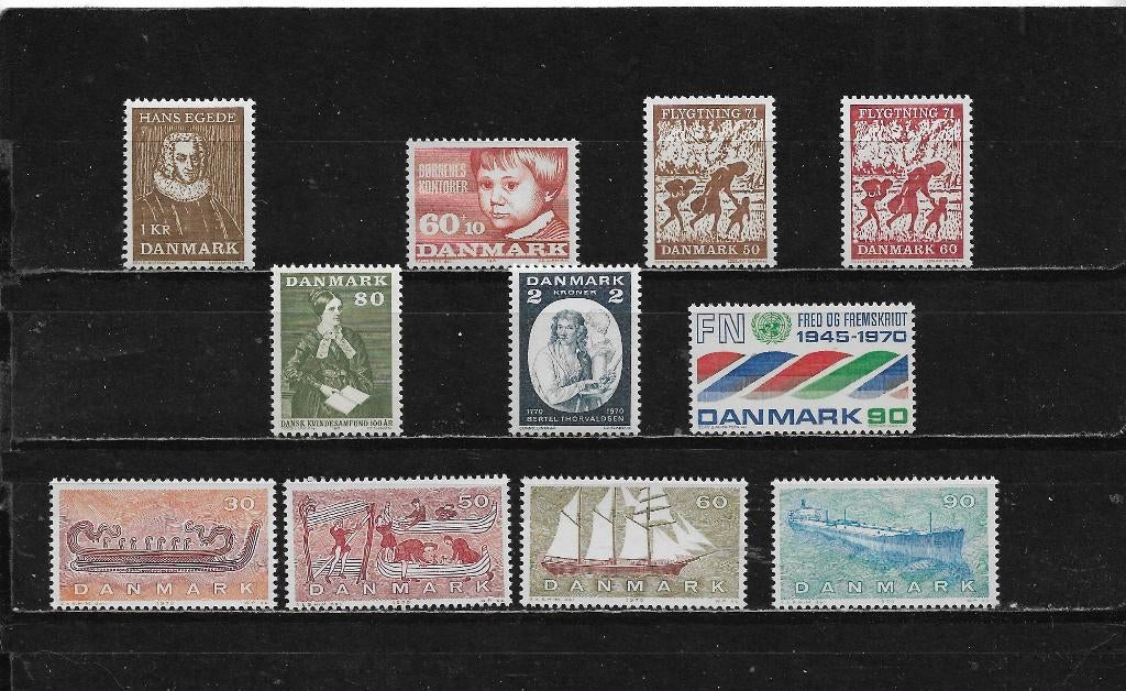 Koopje  Denemarken  michel nr  501 t/m 511  Postfris, Verzenden, Denemarken, Postfris