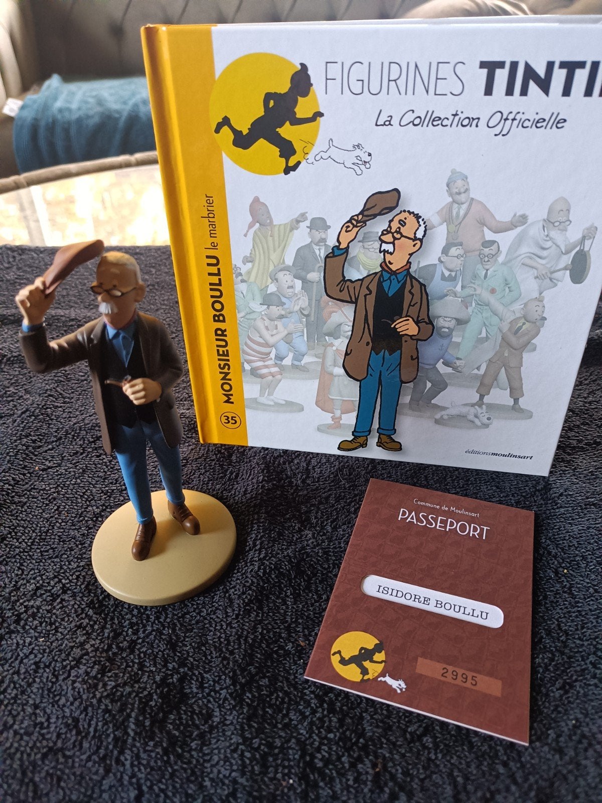 Kuifje Figuur: Isidore Boullu (De Juwelen Bianca Castafio, Verzamelen, Ophalen of Verzenden, Zo goed als nieuw