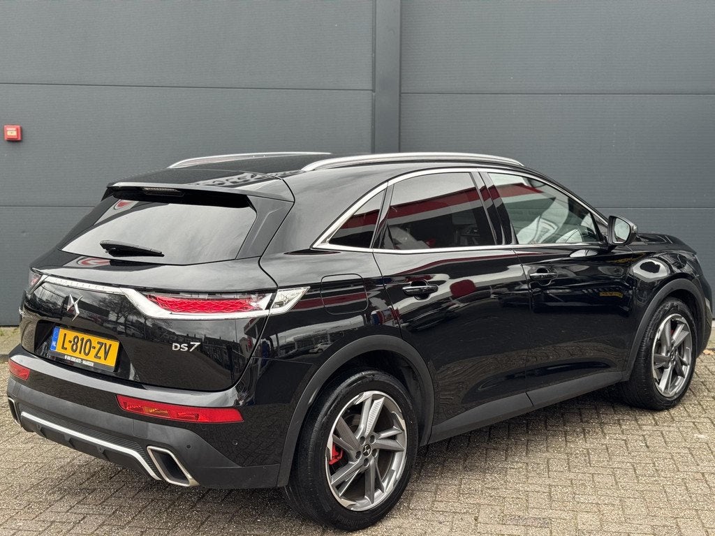 DS 7 Crossback E-Tense 4x4 Executive /100% Onderhoud/Geen Im, Auto's, DS, Automaat, Gebruikt, 4 cilinders, Zwart