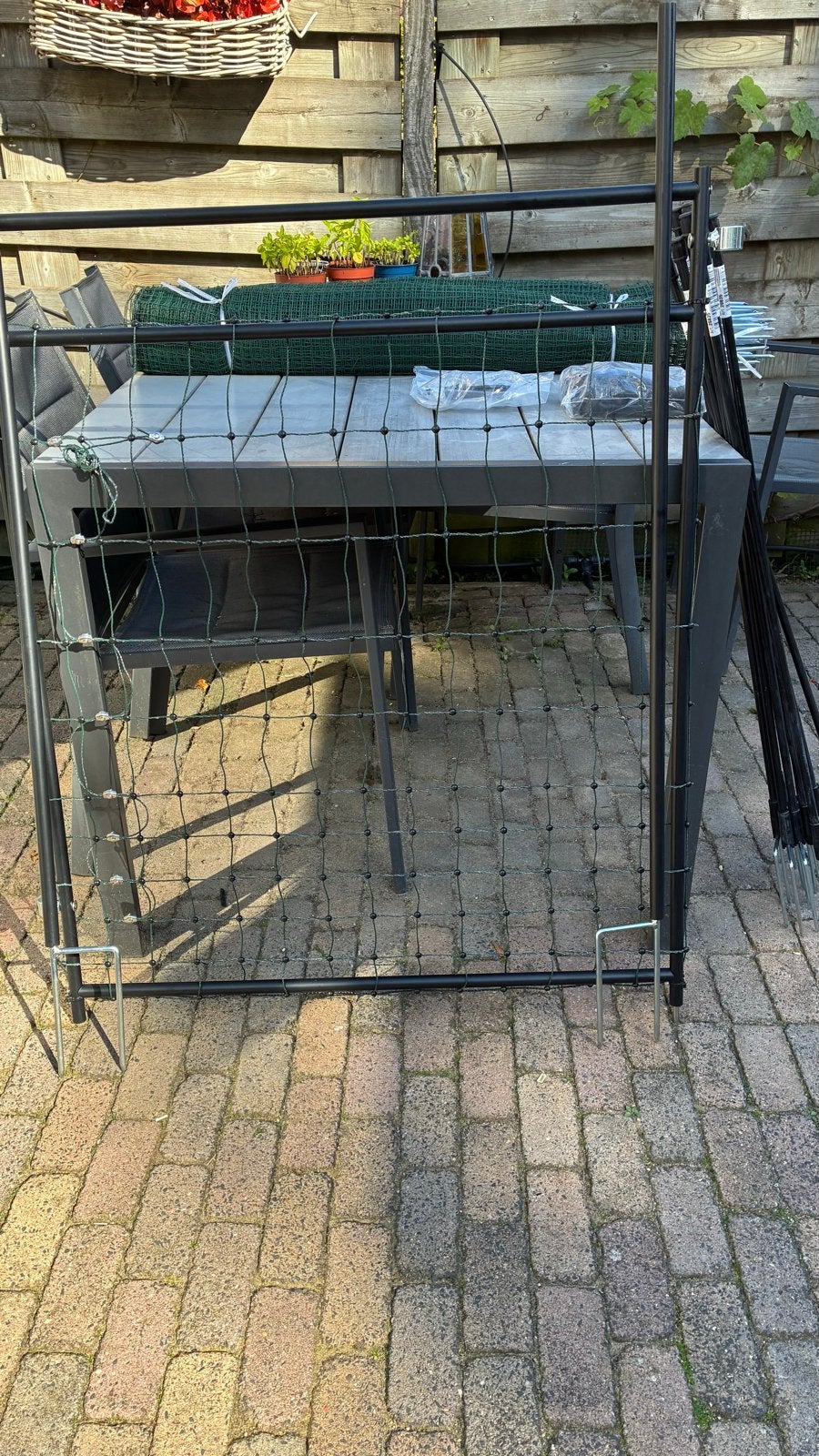 Nieuw VOSS.farming schrikdraadnet met poort, 25m, Ophalen, Nieuw, Gaashekwerk, Overige materialen