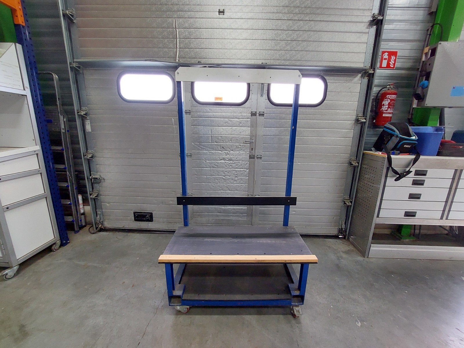 platenkar magazijnkar platenwagen magazijnwagen, Doe-het-zelf en Verbouw, Ophalen of Verzenden
