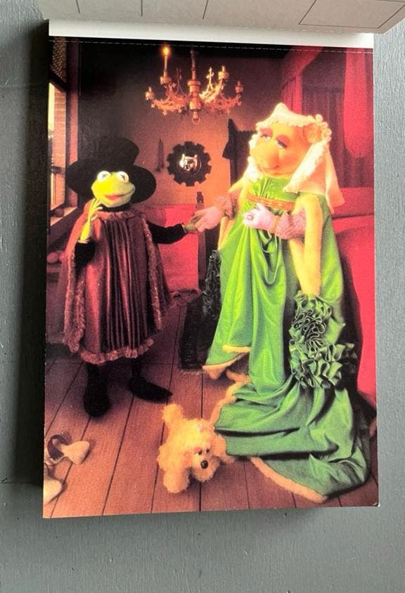 The Muppets - The Marriage of Froggo Amphibini and Giopiggi, Verzamelen, Ansichtkaarten | Themakaarten, Ophalen of Verzenden, 1980 tot heden