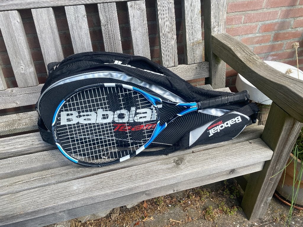 Tennisracket met ruime tas, Ophalen, Gebruikt, Racket, Babolat
