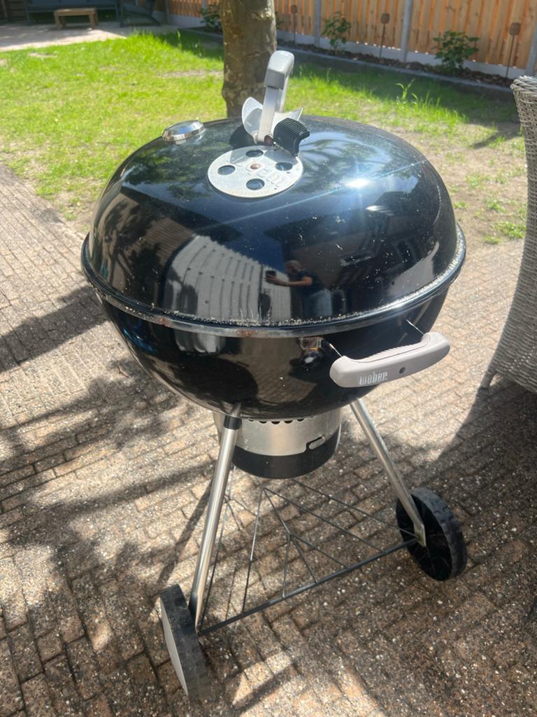 Weber GBS Master Touch 57 cm BBQ - Zwart, Ophalen, Gebruikt, Met accessoires