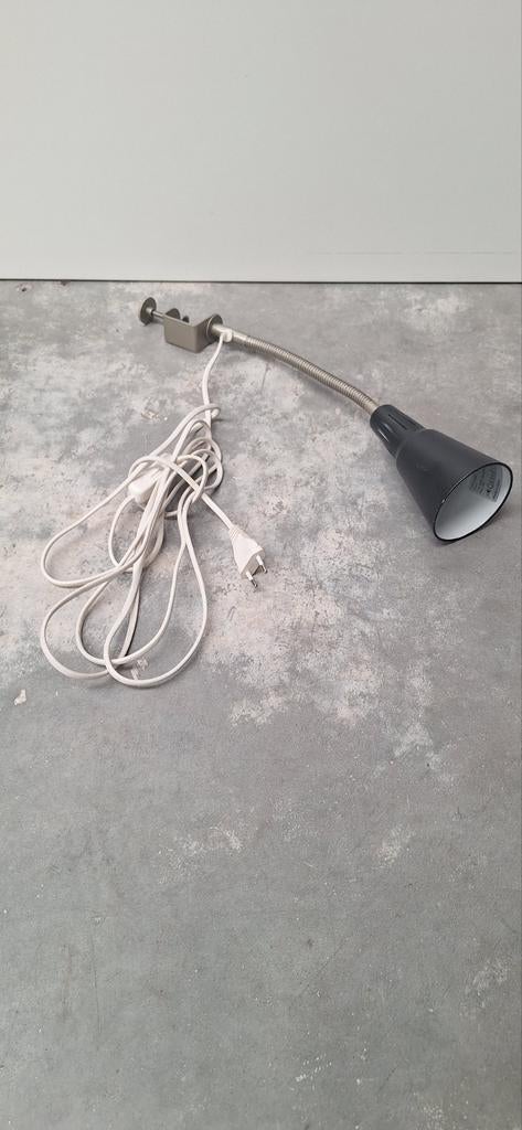 Wand-klemspot Ikea zwart, Huis en Inrichting, Lampen | Wandlampen, Ophalen