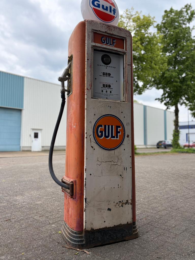 Neptune (Aqua) benzinepomp (USA) jaren 40, Verzamelen, Automaten | Overige, Ophalen, Zo goed als nieuw
