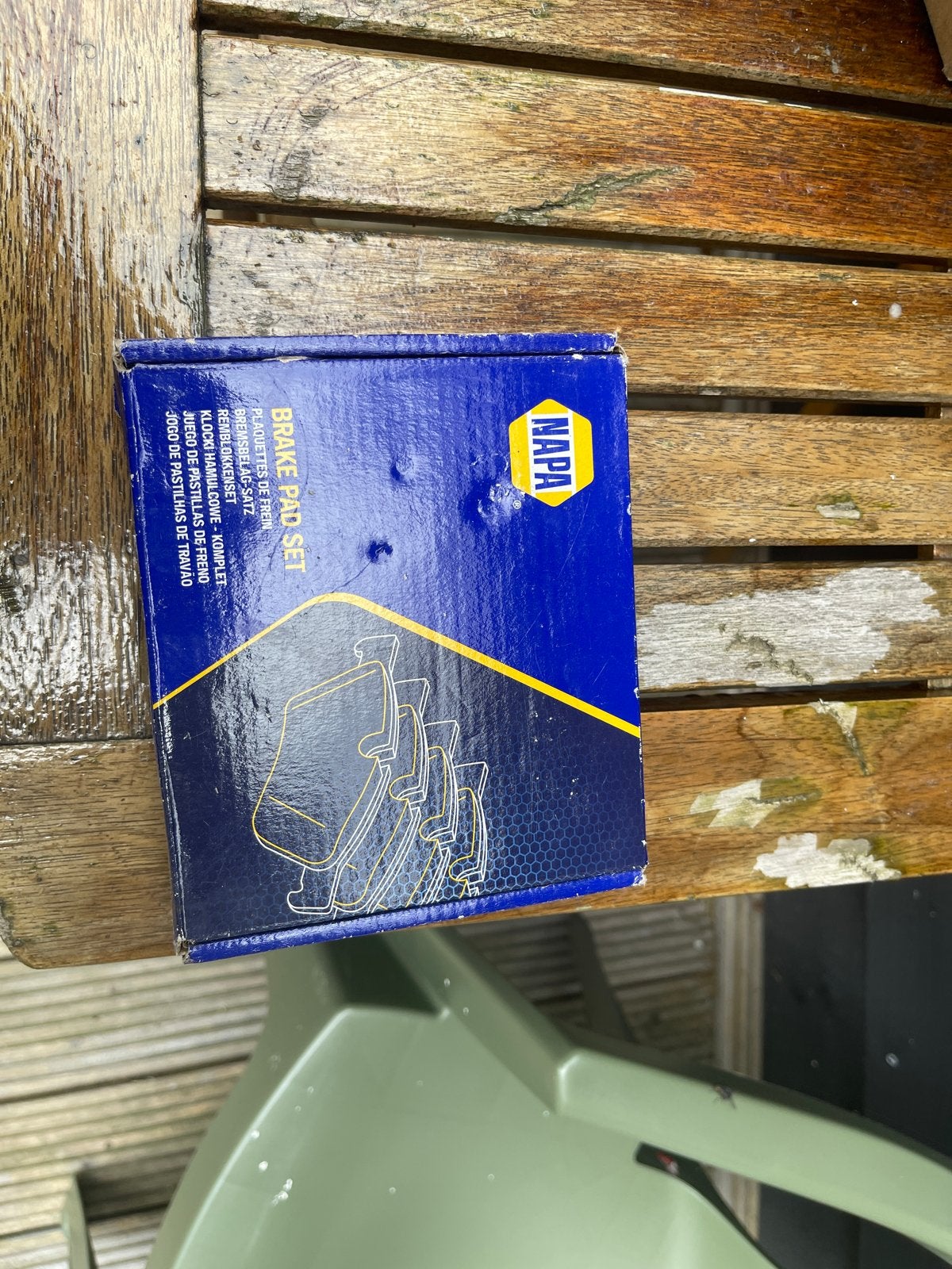 NAPA Remblokken voor Fiat 500/Abarth en Fiat Punto II, Ophalen of Verzenden, Nieuw, Fiat