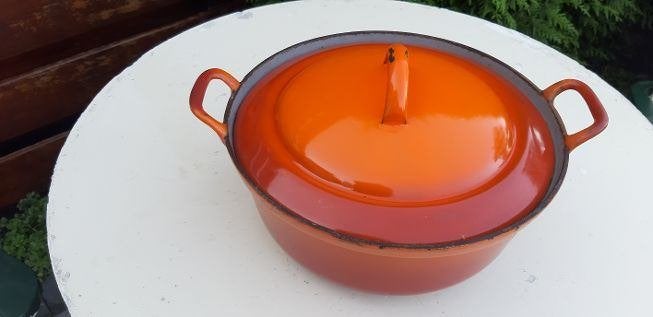 Ijzeren braadpan, Ophalen, Gebruikt, Met handvatten, Braadpan