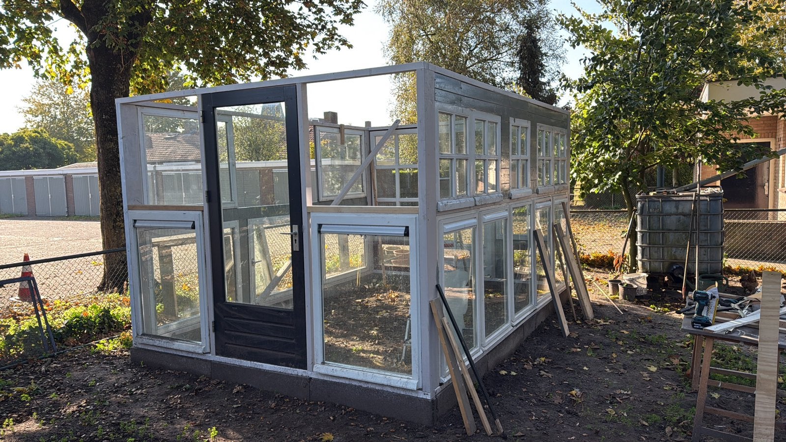 Kas voor moestuin 3x4 meter, Tuin en Terras, Ophalen, Overige materialen, Gebruikt, Kweekkas