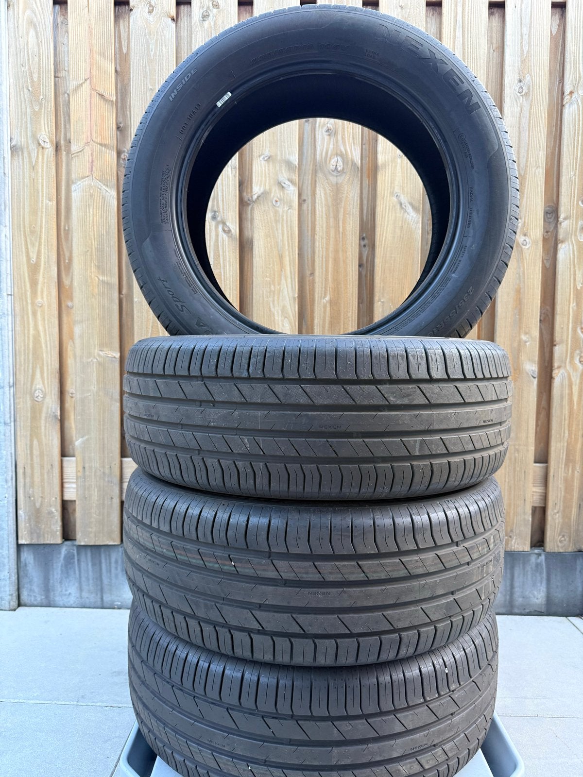 DEMO! 235/55 R19 105V XL NEXEN N'FERA SPORT SUV | ALS NIEUW, Auto-onderdelen, Gebruikt, 235 mm, Band(en), Personenwagen
