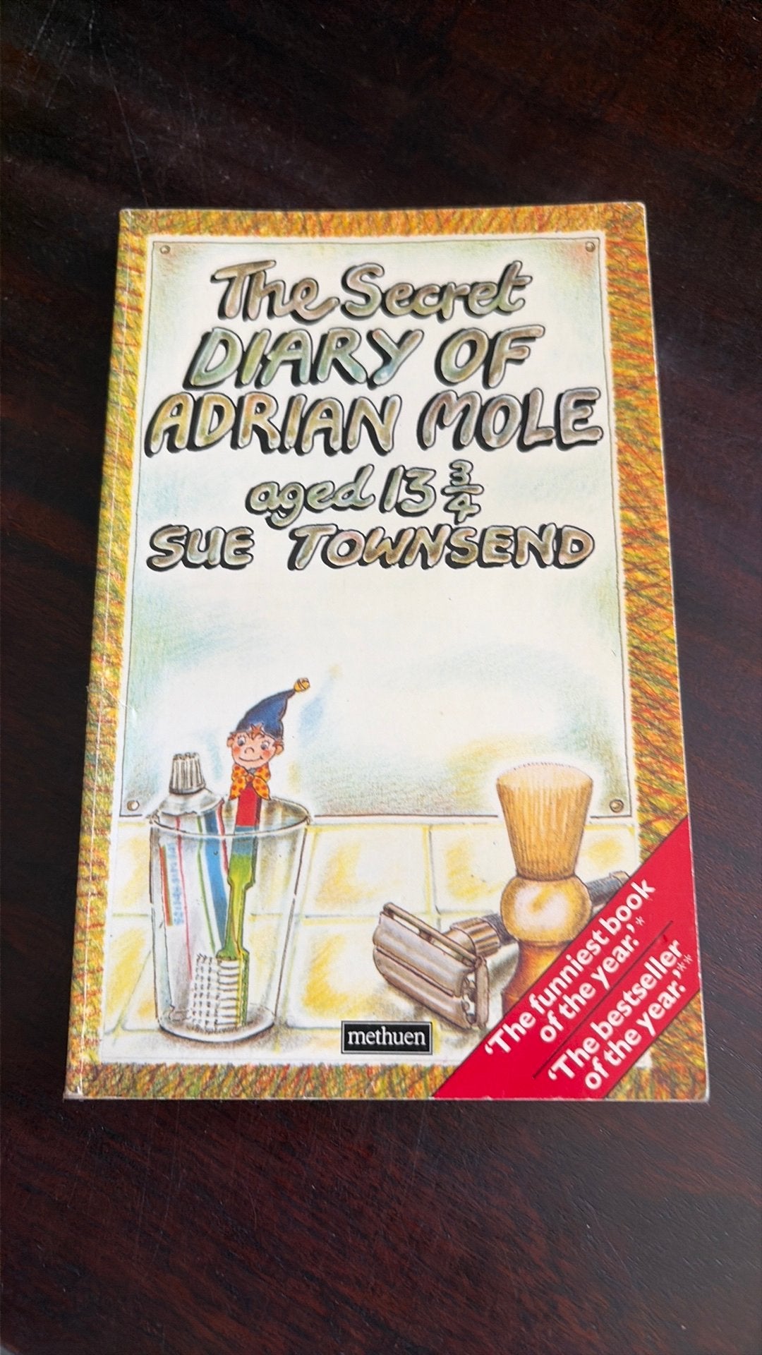 The Secret Diary of Adrian Mole aged 13 3/4 - Sue Townsend, Ophalen of Verzenden, Gelezen, Nederland