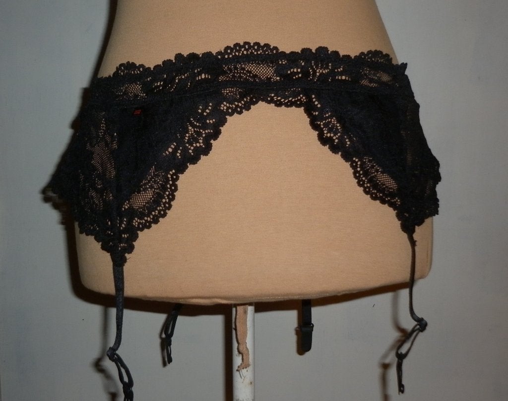 jarretelgordel maat :  L / XL  merk : Obsessive, Kleding | Dames, Ondergoed en Lingerie, Verzenden, Zwart, Overige typen