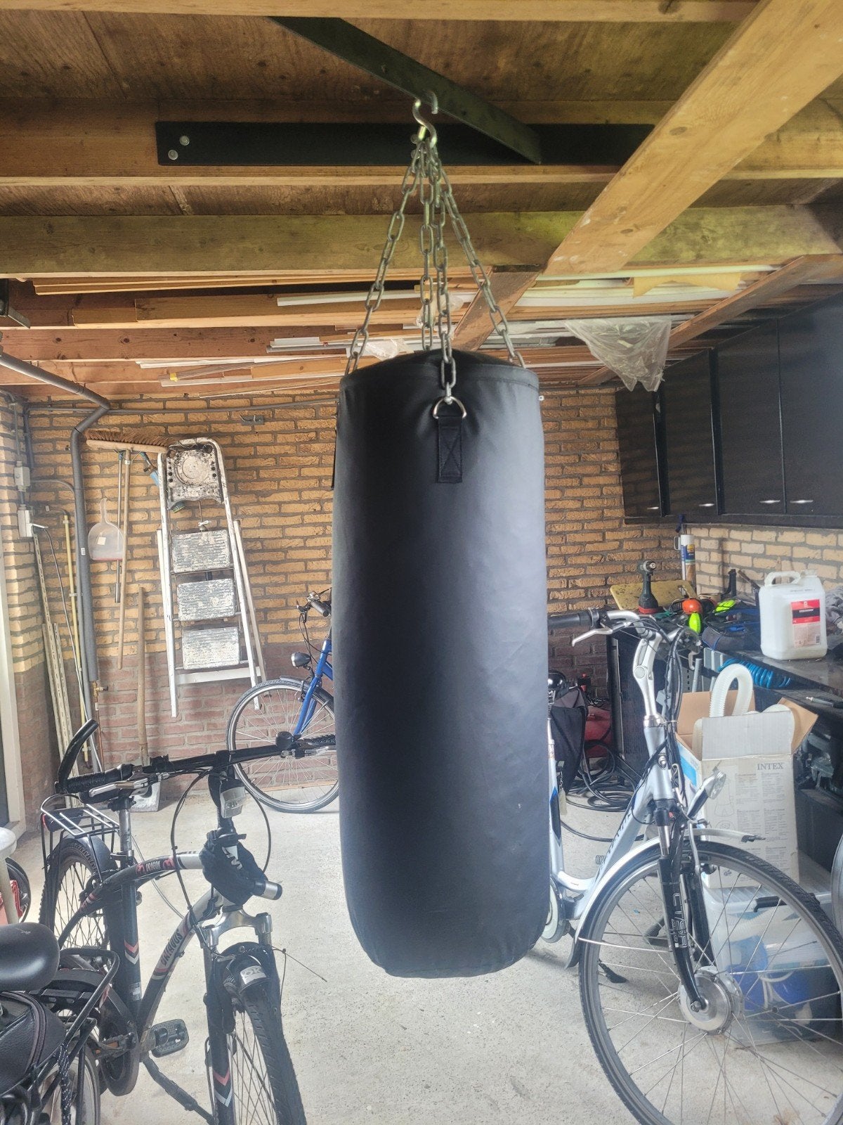 Bokszak 140cm hoog, 100x35cm, 40kg met haak, Groter dan maat XL, Ophalen of Verzenden, Overige
