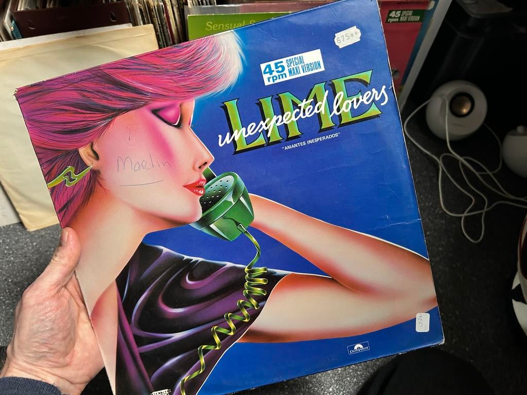 Lime Unexpected Lovers, Ophalen of Verzenden, Gebruikt, 12 inch, Disco