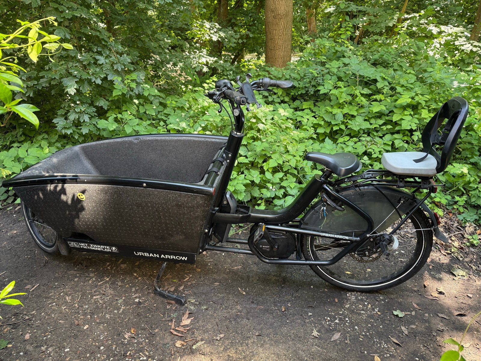 Urban Arrow Family Bakfiets - Nieuwe Motor & Accu!, 4 kinderen of meer, Gebruikt, Elektrisch, Schijfrem