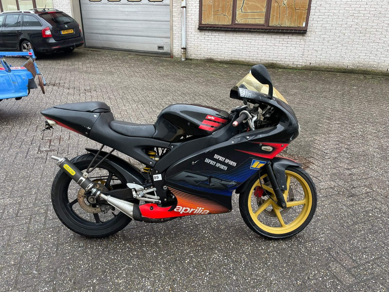 Aprilia rs50, Ophalen, Zo goed als nieuw