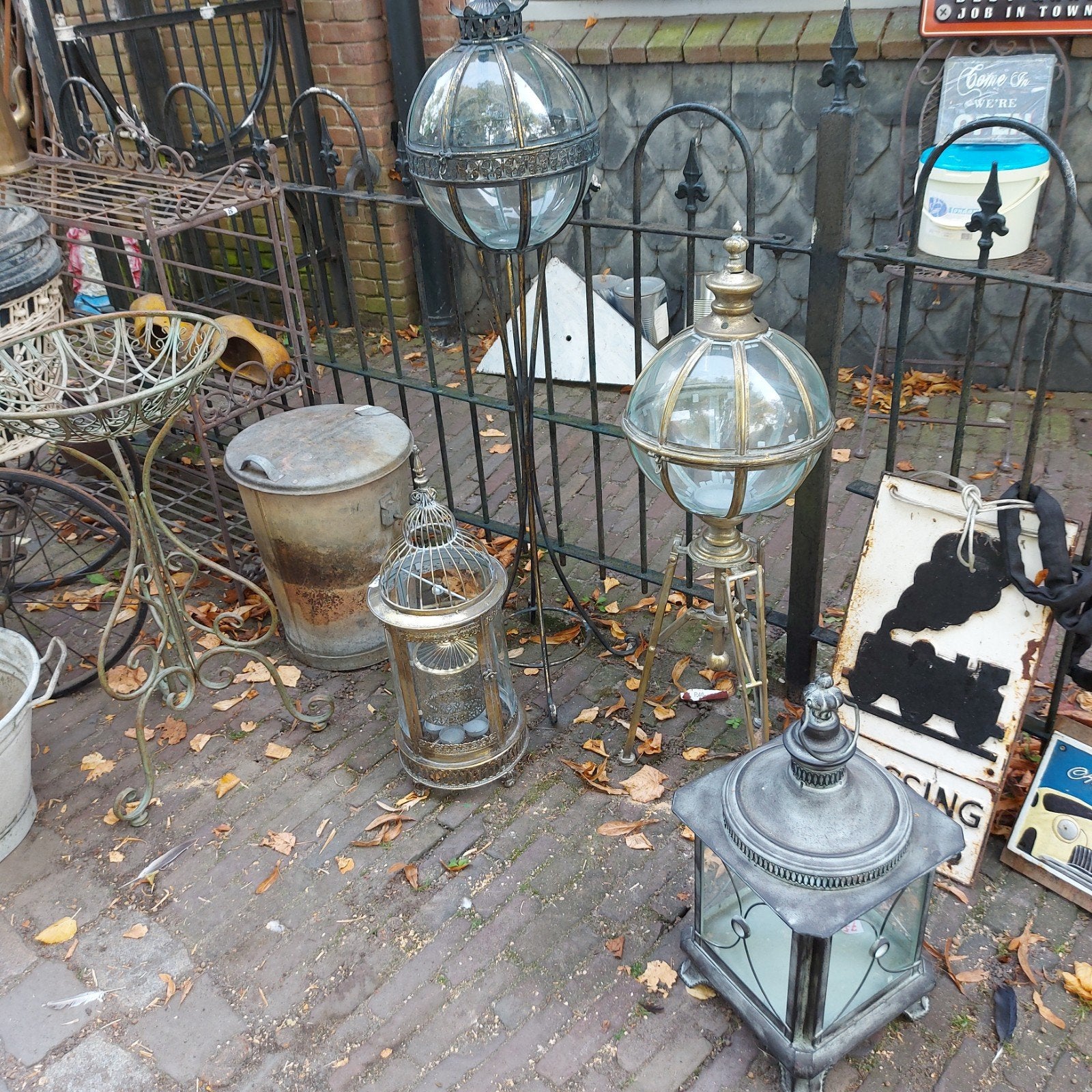 lantaarn tuin terras balkon huis ZEER EXCLUSIEF CADEAU KERST, Tuin en Terras, Ophalen