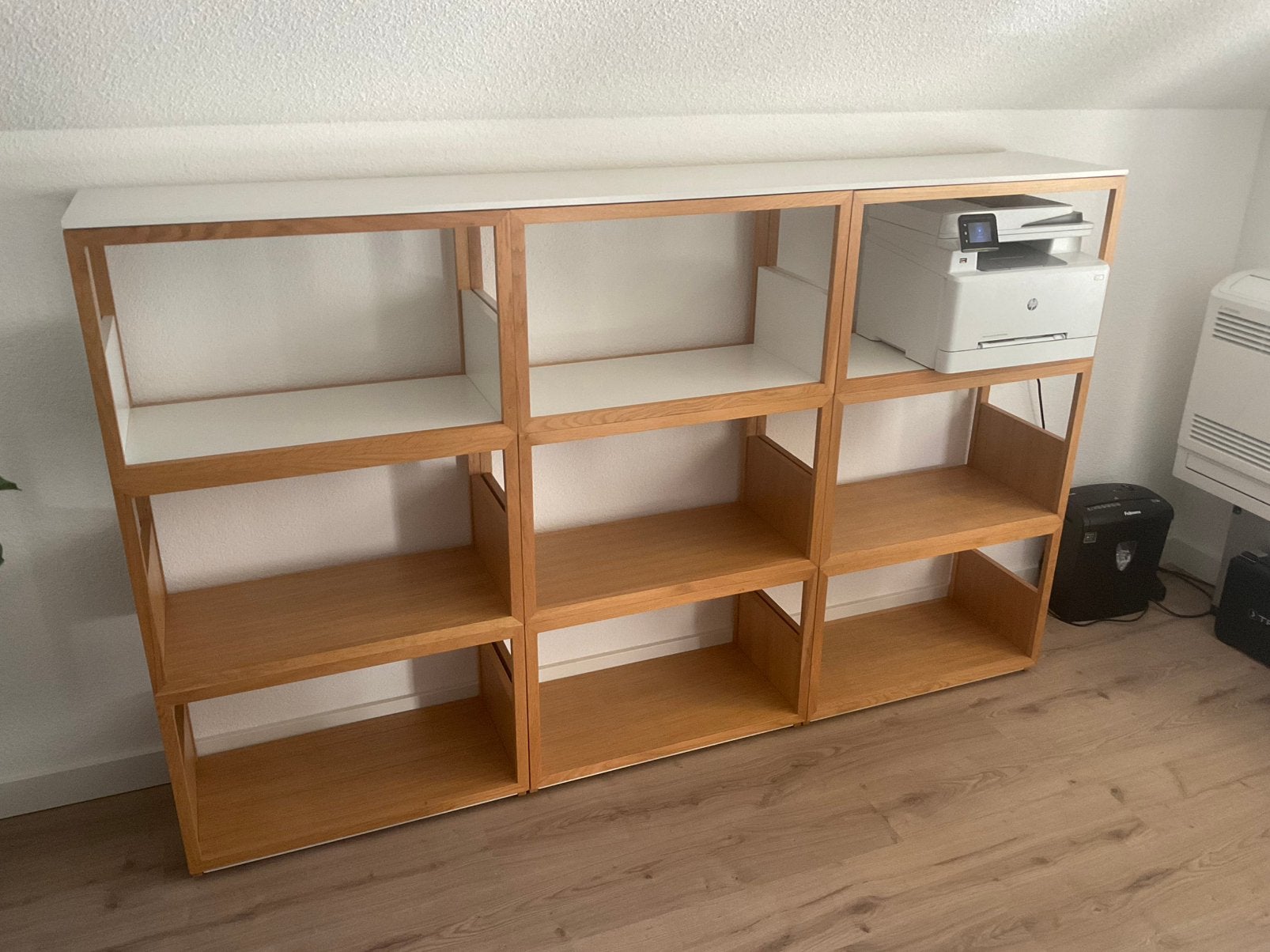Vakken - Elementen kast Boekenkast, Huis en Inrichting, Ophalen, Met plank(en), 150 tot 200 cm, Eikenhout