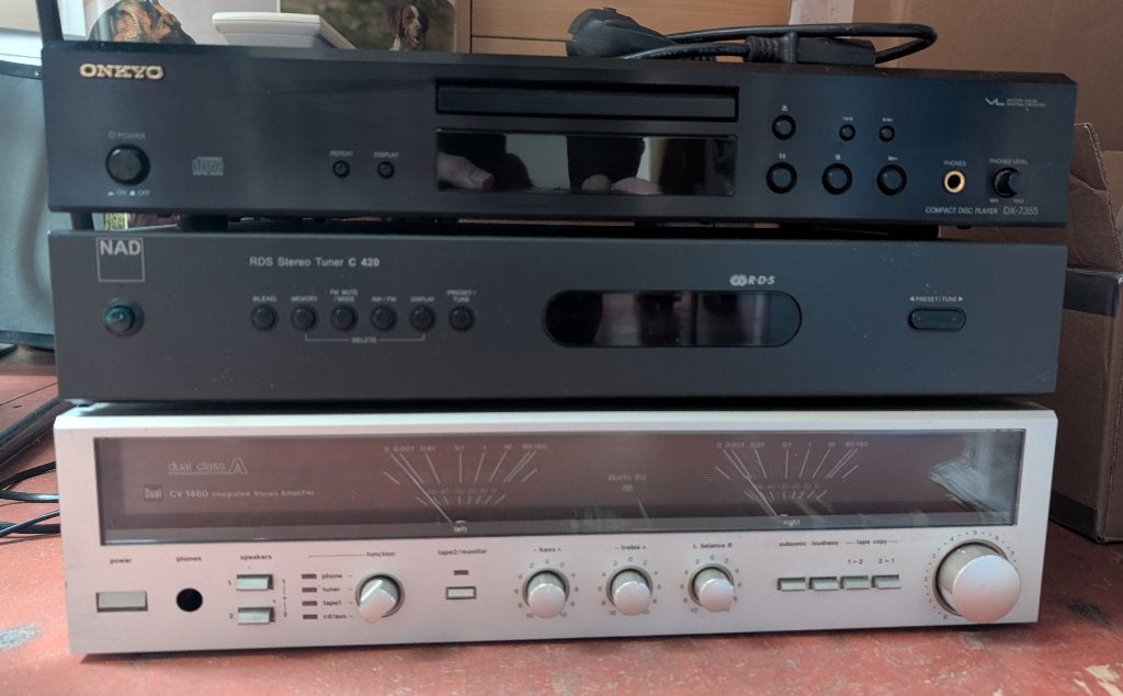 DUAL Onkyo NAD audio apparatuur opruiming, Gebruikt, Losse componenten, Tuner of Radio, Ophalen