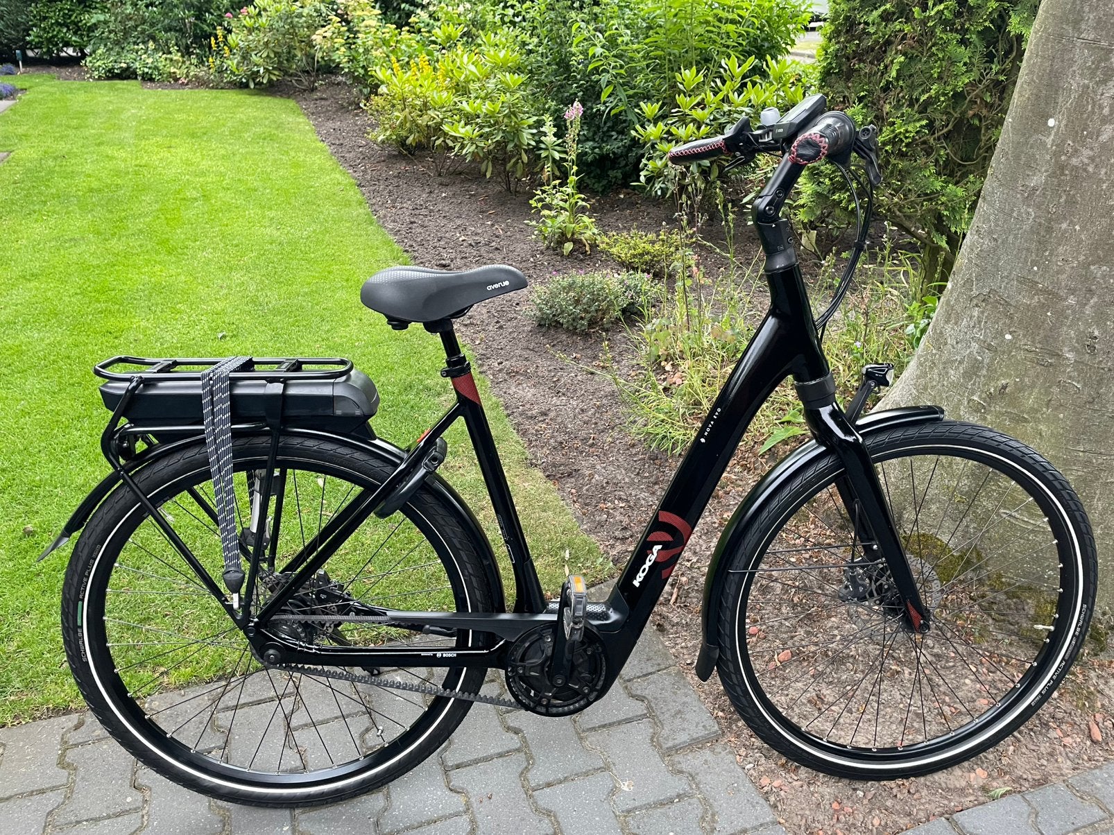 Prachtige D57(L) Koga E Nova Evo CP/ Belt/ €1650,-, Fietsen en Brommers, Elektrische fietsen, Zo goed als nieuw, 50 km per accu of meer