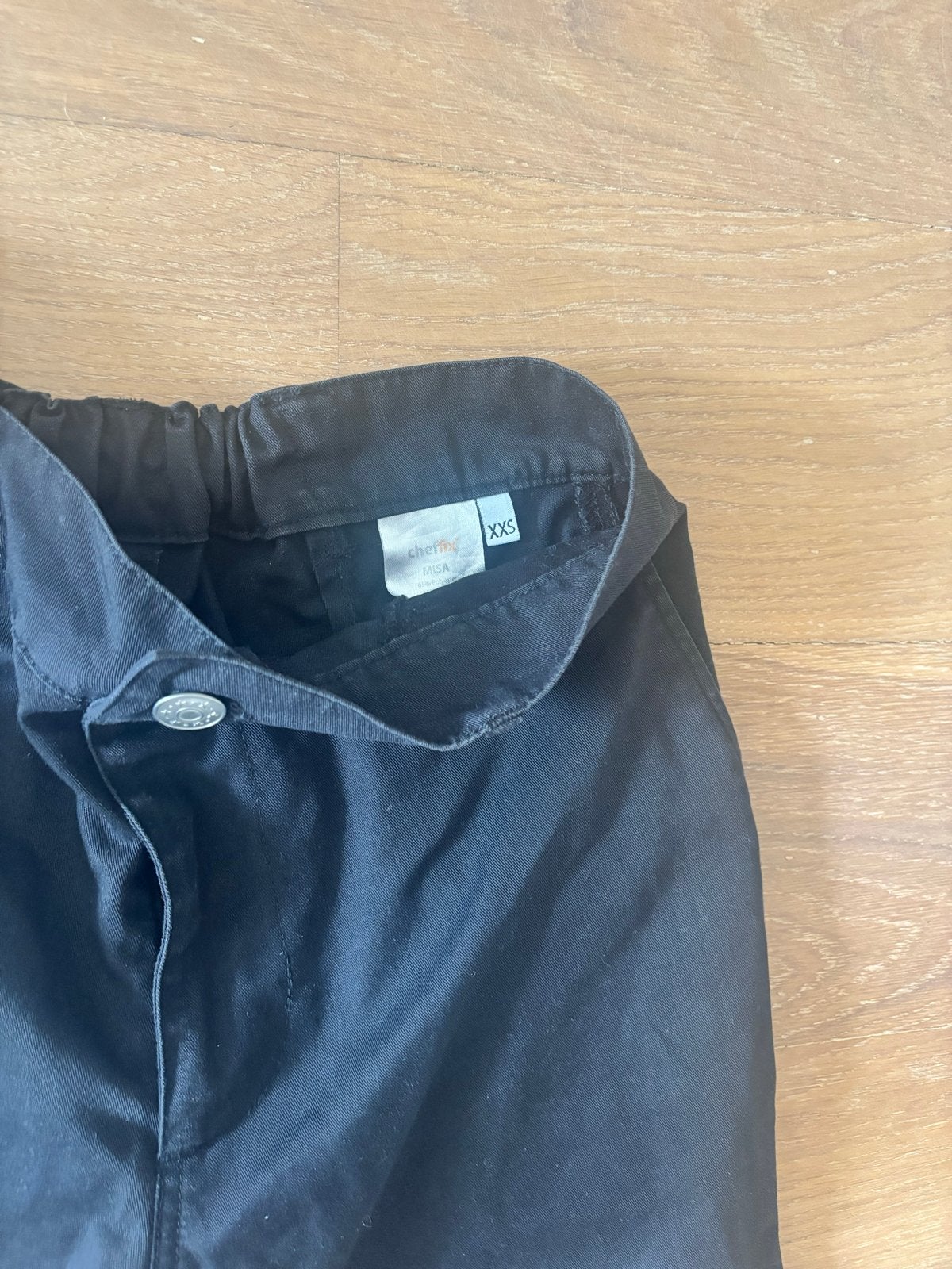 Zwarte broek van Chermic, maat XXS (HOM Rooi Pannen), Ophalen of Verzenden, Zo goed als nieuw, Maat 34 (XS) of kleiner, Zwart