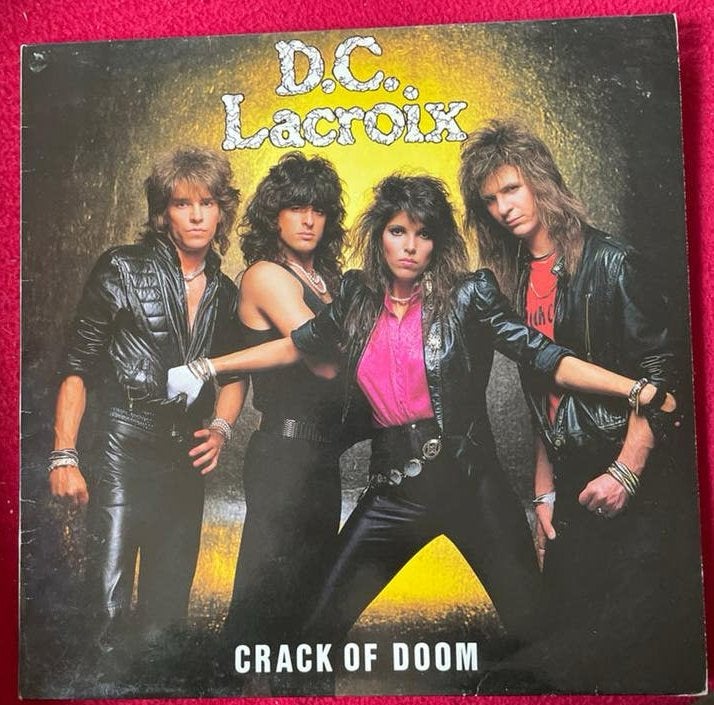 D.C. Lacroix - Crack of Doom LP (1987) Hard Rock Vinyl, Ophalen of Verzenden, Gebruikt