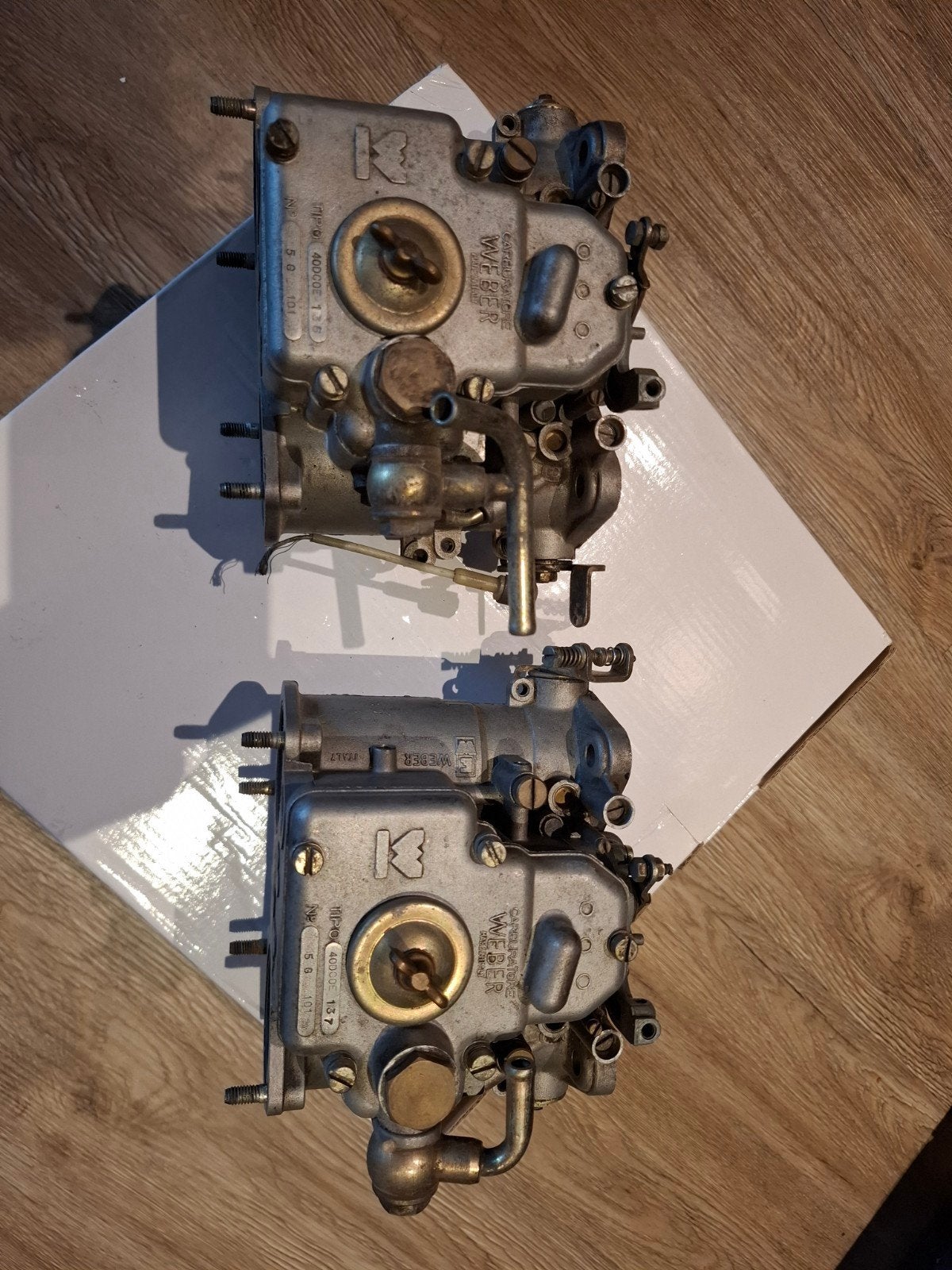 WEBER 40 DCOE 136 137 CARBURATEURS, Ophalen of Verzenden, Gebruikt