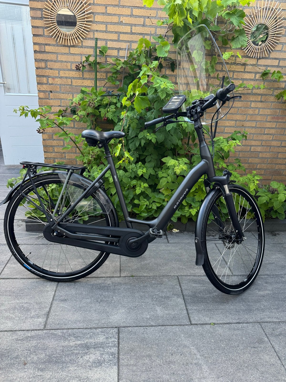 Batavus Damesfiets met lage instap en 7 versnellingen, Batavus, Schijfrem, Gebruikt, (Extra) lage instap