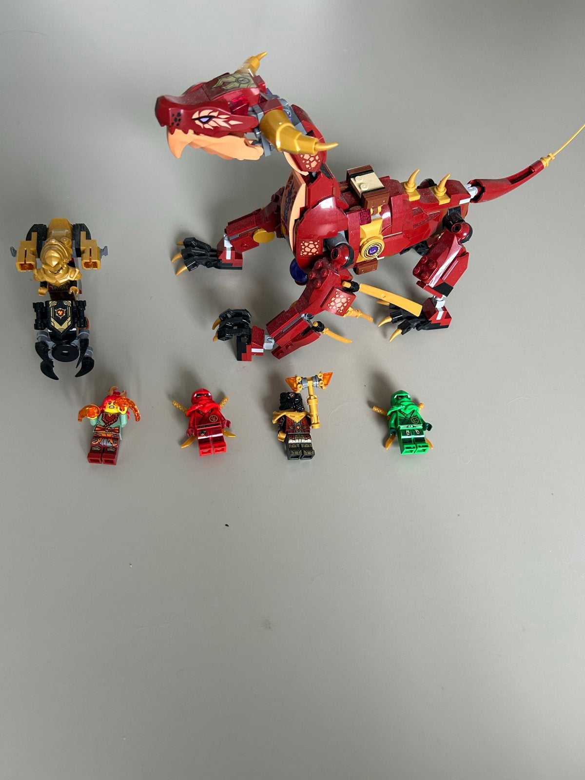 LEGO Ninjago 71793 Lavadraak Transformatie, Lego, Ophalen of Verzenden, Zo goed als nieuw, Compleet