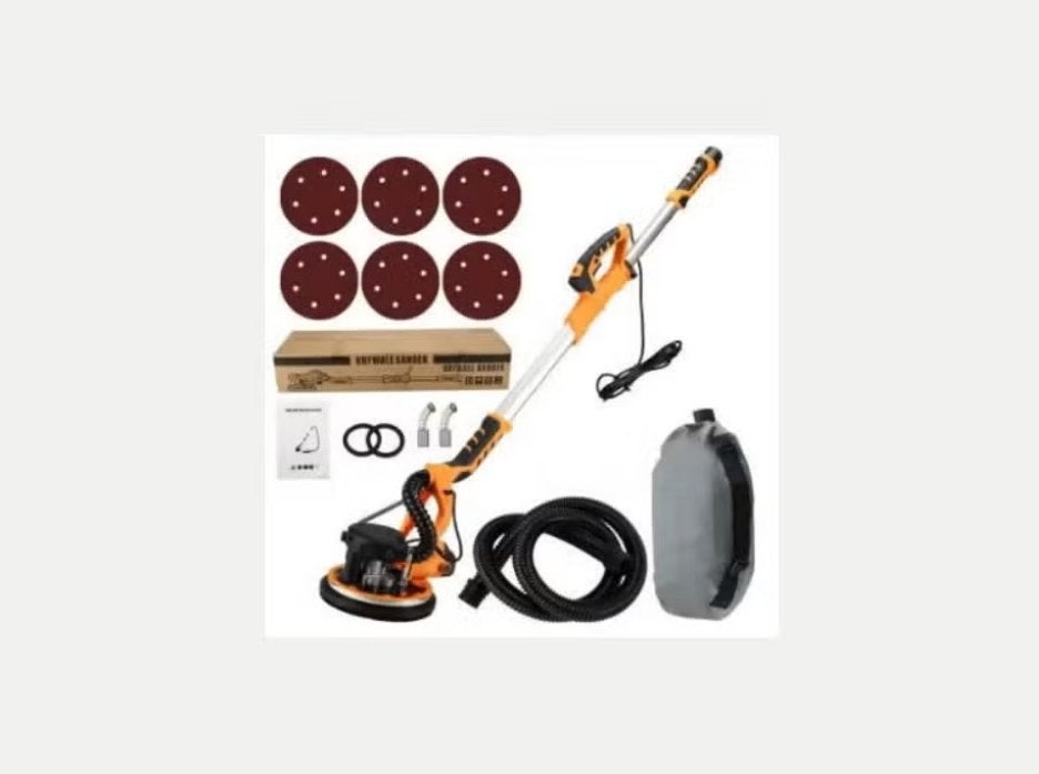 Elektrische Gipsplaat Schuurmachine 215 mm 1390 Watt, Ophalen of Verzenden, Nieuw, Minder dan 600 watt, Vlakschuurmachine