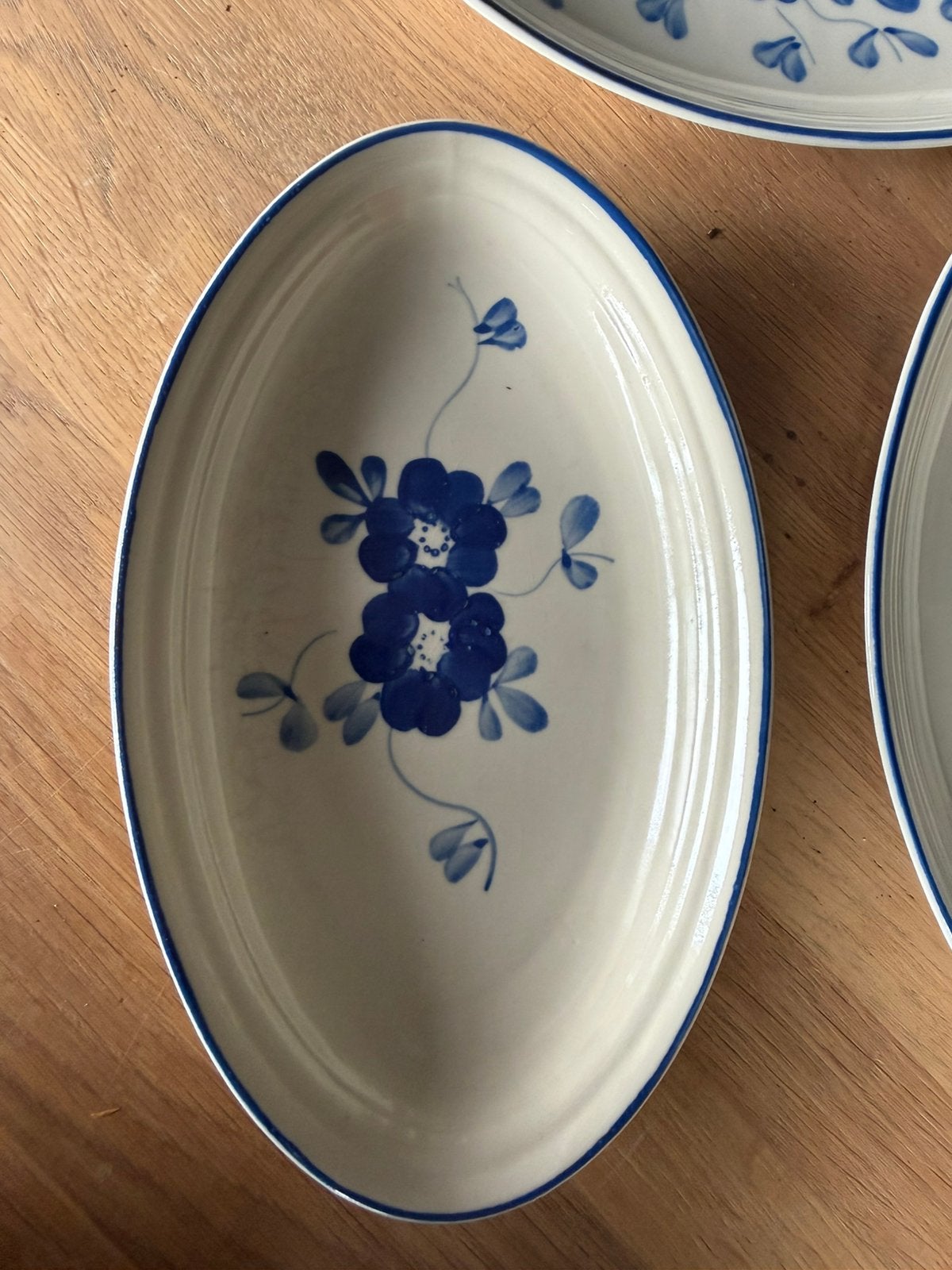 Vintage Ursula handbeschilderde schalen, Ophalen of Verzenden